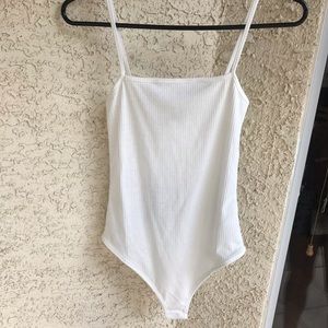 Pretty little thing white bodysuit